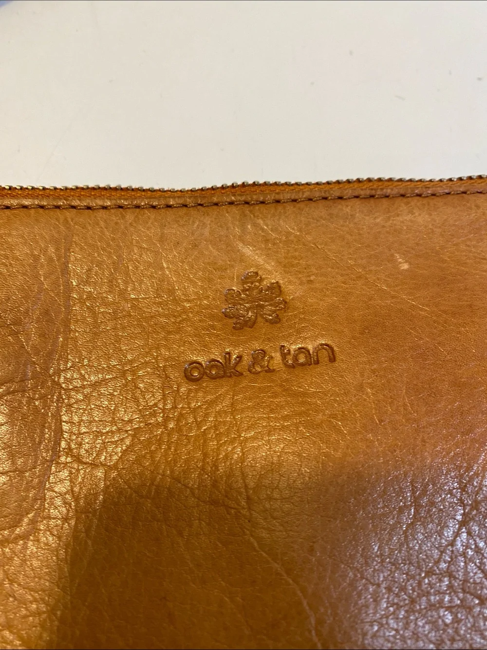Oak & Tan tan leather